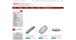 Desktop Screenshot of bkkgemstones.com